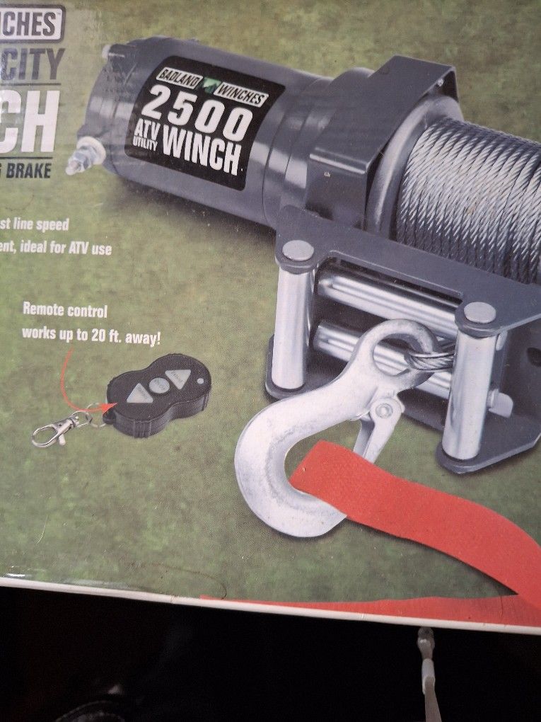 2500 Lb Winch