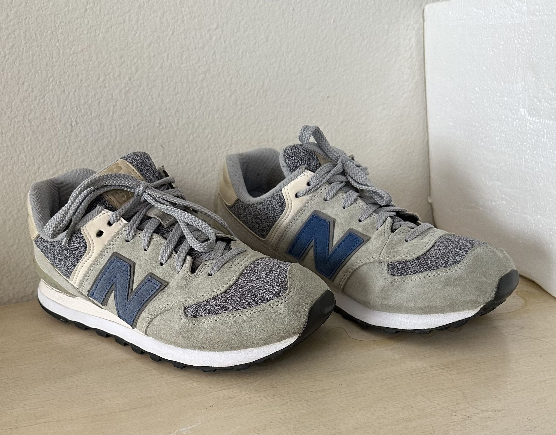 New Balance 574 shoes in rare color combo