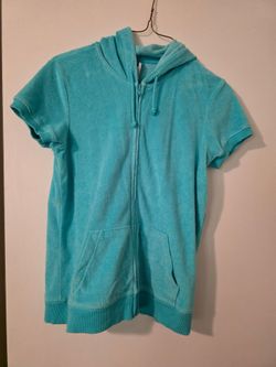 GAP short-sleeve hooded zip-up