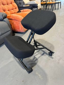 Ergonomic Kneeling Chair | Fully Adjustable Mobile Office Seating | Improve Posture to Relieve Neck & Back Pain | Easy Assembly | Use in Home, Office,