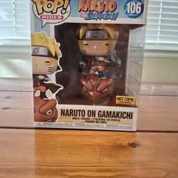 Naruto on Gamakichi Funko Pop