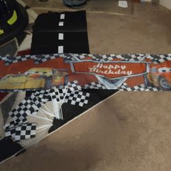 Lightning McQueen Birthday Setup((Please Read Description)) 