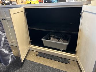 Garage cabinets
