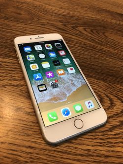 iphone 8 plus factory unlocked 64gb white/silver, Apple warranty last until Dec/17/2018