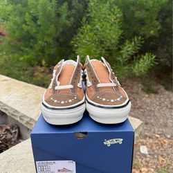 Vans Pearlized Coco brown 7.5 brand new