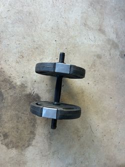 Dumbbell with Weight Plates
