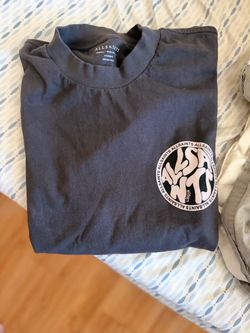 AllSaints Distortion SS Crew Tee