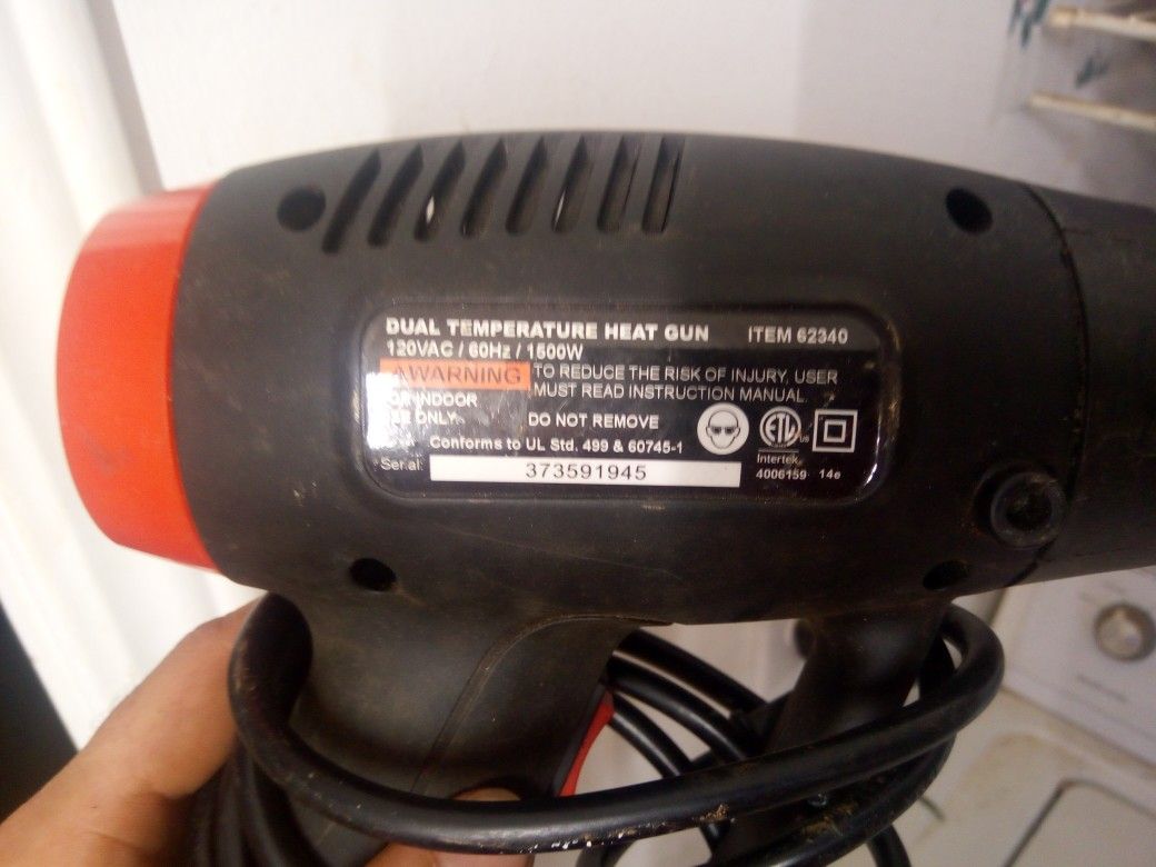 Drill Master Dual Heat Gun