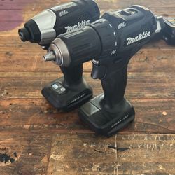 Makita subcompact 18v drill/impact driver set