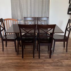 Six seater table