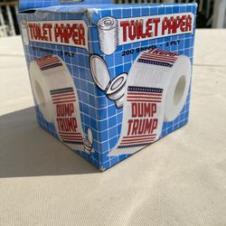 DUMP TRUMP Toilet Paper #45 200 Sheets / 3-Ply