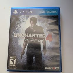 Uncharted 4 a thiefs end PS4