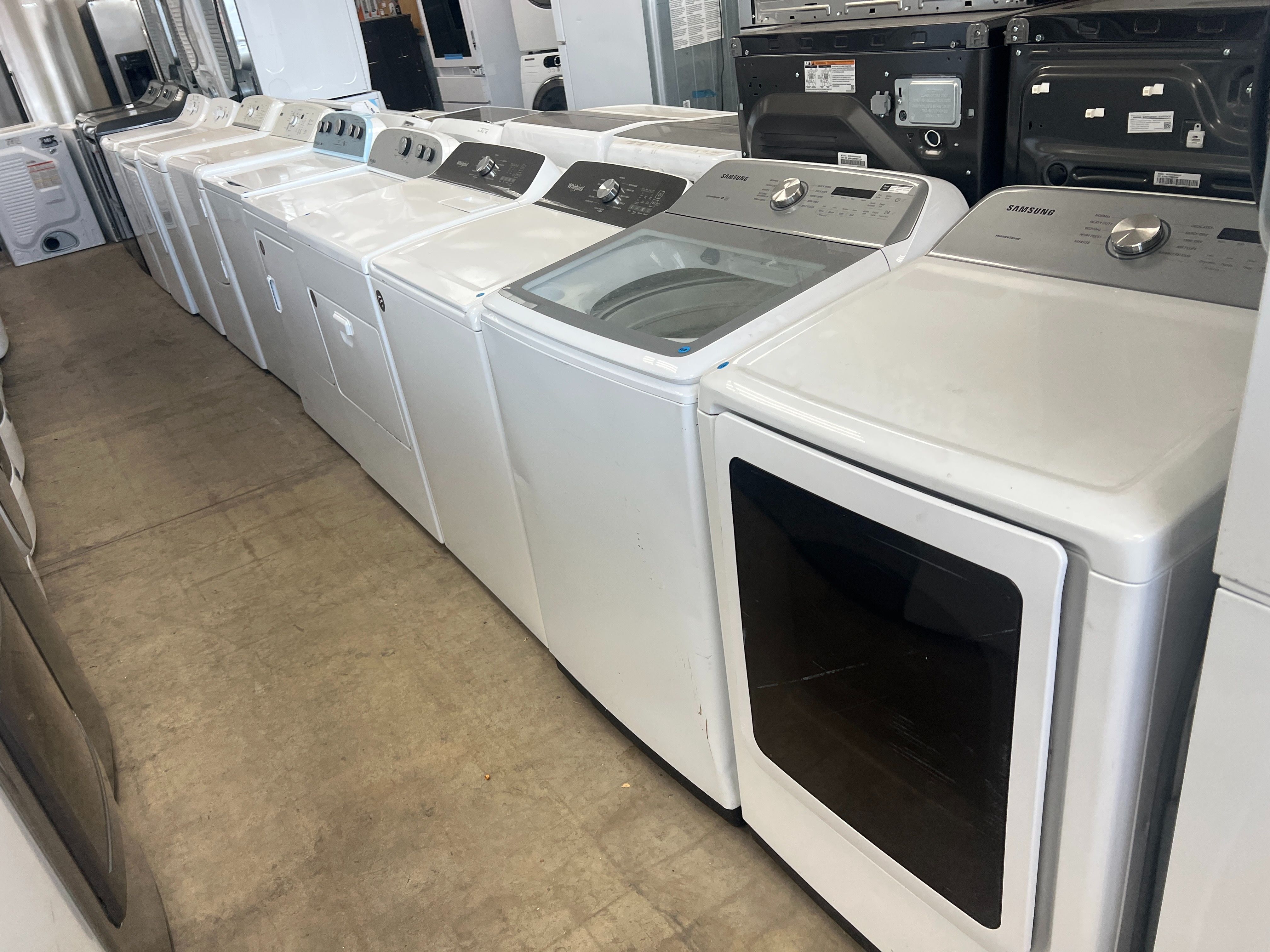 2 LOCATIONS / USED WASHER AND DRYER SETS /FREE DELIVERY /120 DAY WARRANTY