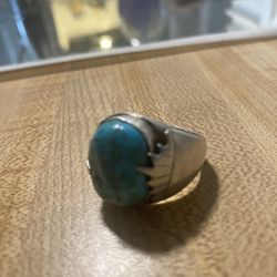 Handmade Turquoise, Ring And Bracelet 