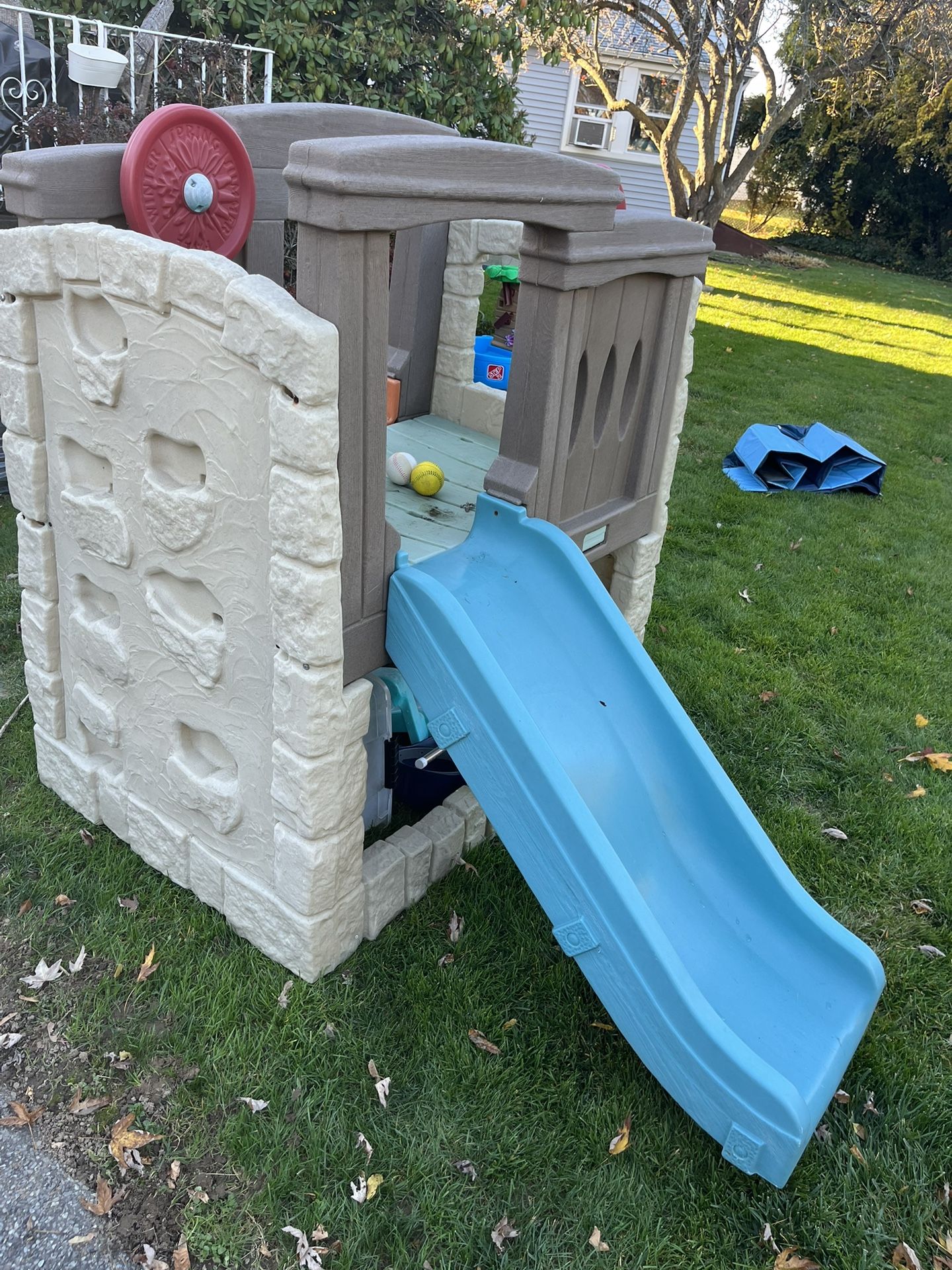 Step2 Naturally Playful Woodland Climber And Slide