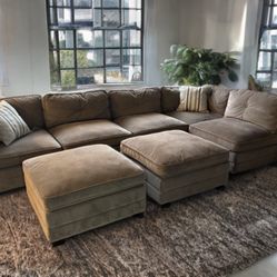 Sectional Couch Sofa (Delivery Available)