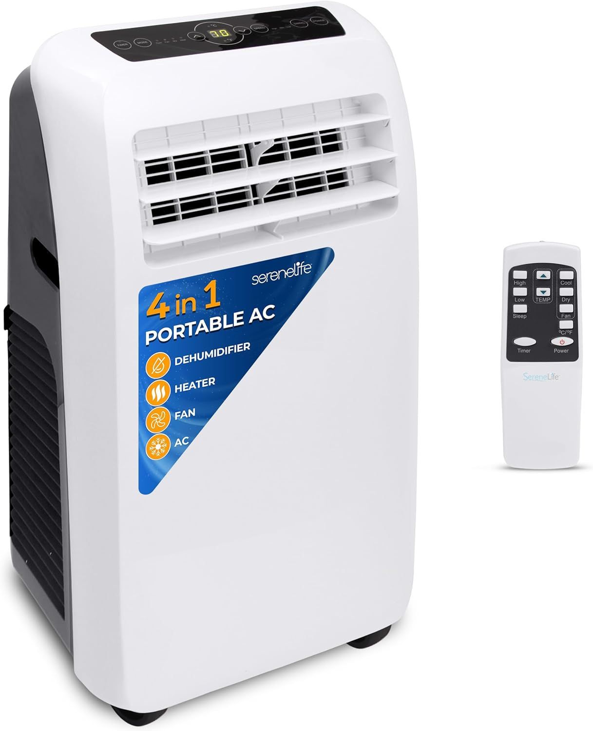New SereneLife 10000 BTU Portable AC / Heater / Dehumidifier