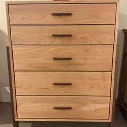  5 Drawer Two Tone Highboy 