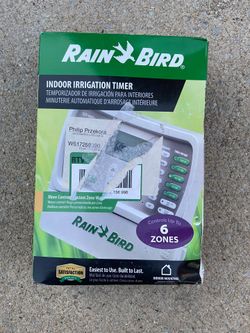 Rain Bird 6-Station Indoor Simple-To-Set Irrigation Timer