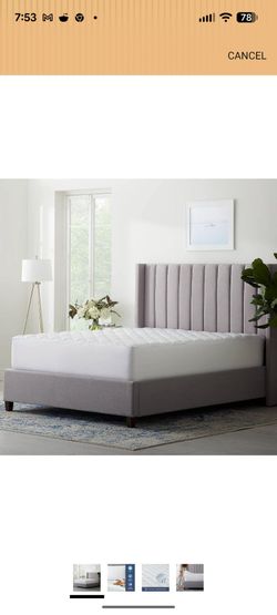 Dr. Oz Good Life Safe in Bed Plush Mattress Pad – Waterproof Mattress Protector – Mattress Cover, Dorm Room Essentials , Twin XL, White