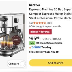 Neretva Espresso Machine 