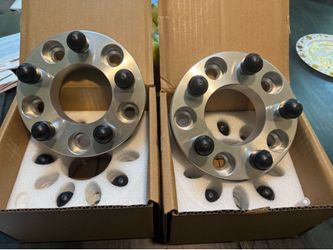 Set of 4 pcs 5x4.75 to 5x5 Wheel Adapters (1.25 inch thick) Converts Chevy 5x4.75 (5x120.7) bolt pattern to 5x5 (5x127). 1.25” spacer,