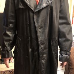 Leather Coat