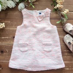 SIZE 12-18MOS JANIE AND JACK SLEEVES TWEED ELEGANT A-LINE DRESS