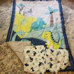 Boys Toddler Bedding - Top & Bootom Sheet With Comforter 