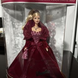 Mattel Holiday celebration Barbie Special Edition 2002