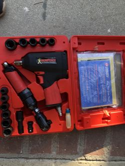 Air guns and sockets set