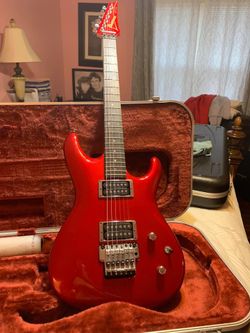 Candy Apple Red Japanese Ibanez JS 1200 !!!