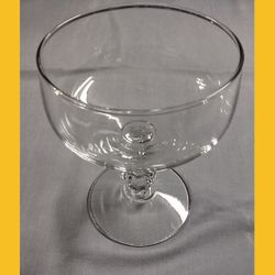 

Coupe champagne glasses spool stem 4.75 “ high 3.5” diameter 8 oz 6 in set