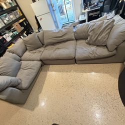 Gray Sectional Sofa 