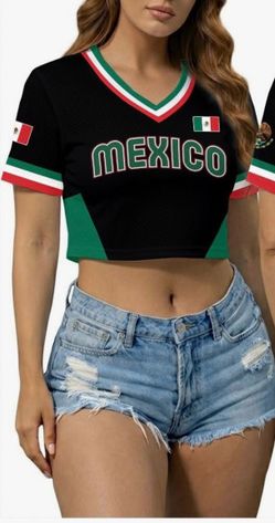 Women’s crop top Mexico jersey