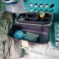 Bass Kit With Misc Tackle Box And Vest