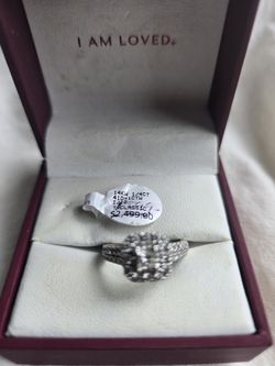 24 Karat Princess Cut Diamond Ring Size 8
