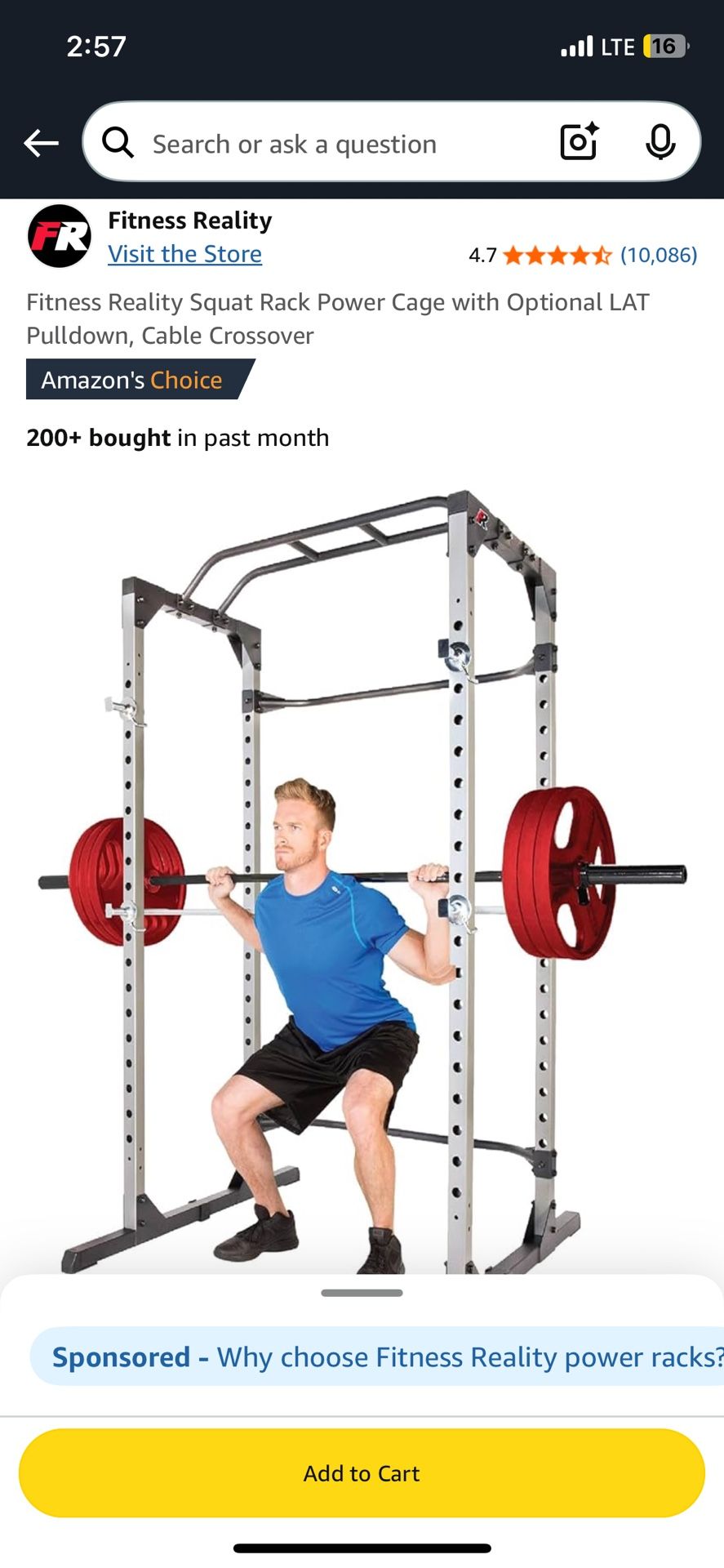 Used Squat Rack(accessories Included)And Barbell/weights.