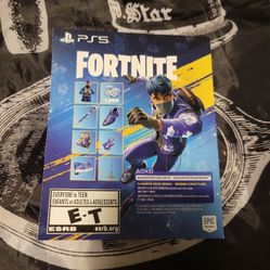 Fortnite Flowering Chaos Bundle PS5 Playstation  Code Key (US) Unscratched  NEW