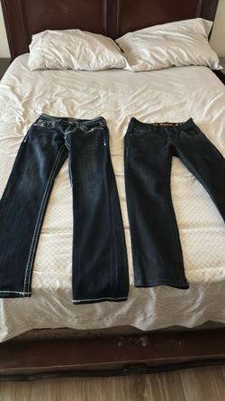 Rock revival and salvage pants,