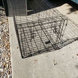 Foldable Wire Dog Crate - Xlnt Condition.