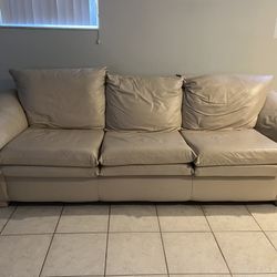 Leather Couch Sleeper 