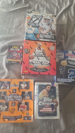 Sport cards pack fresh rips