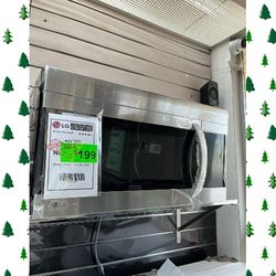 LG Over the range Microwave in Stainless Steel