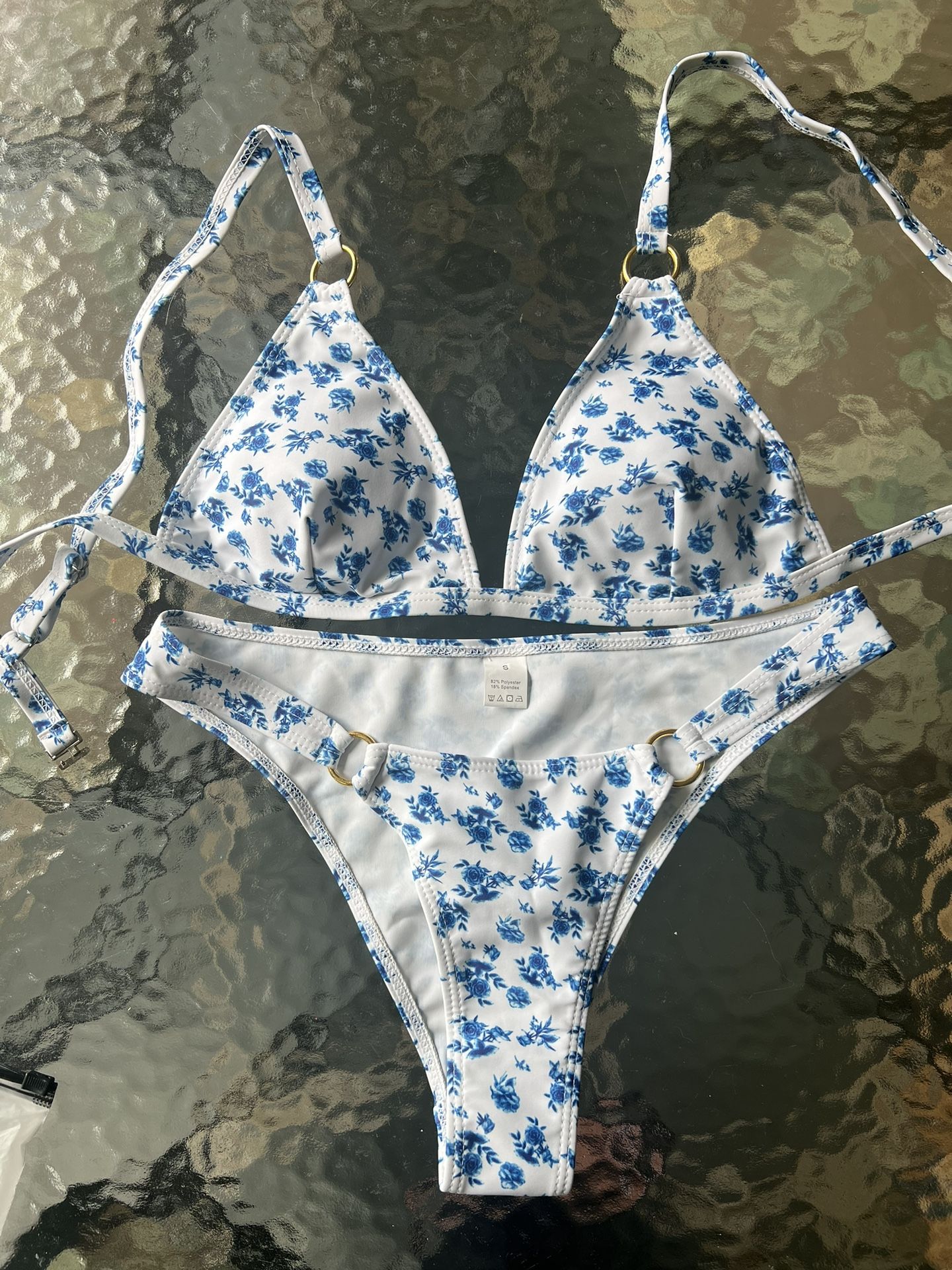 Swimsuit European and American Fashion Printed Women's Swimsuit Sexy Bikini Beach Wear/ New