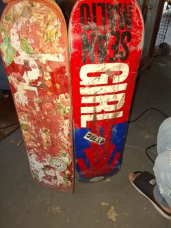 Skateboard decks