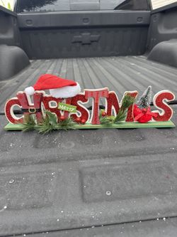 Merry Christmas Sign