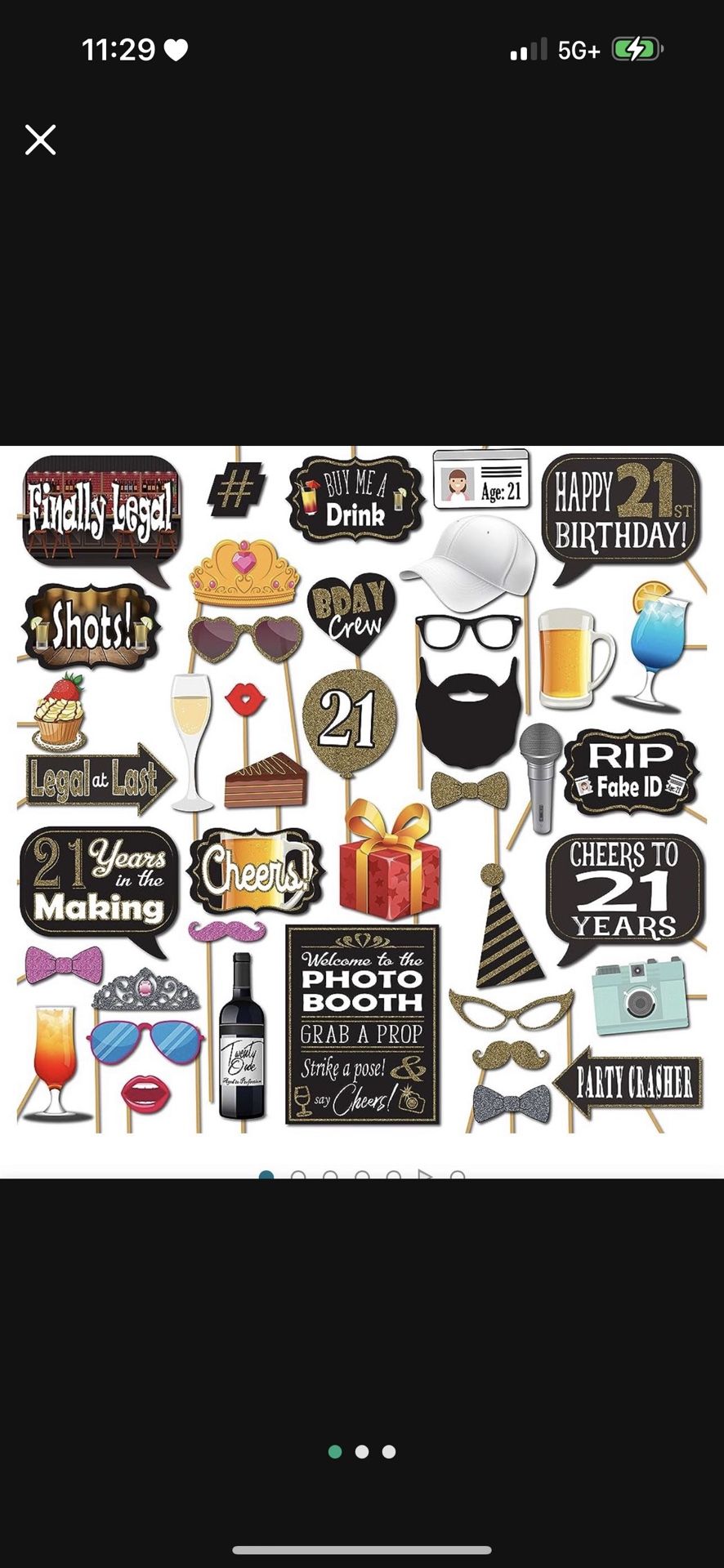 21st Birthday Party Supplies