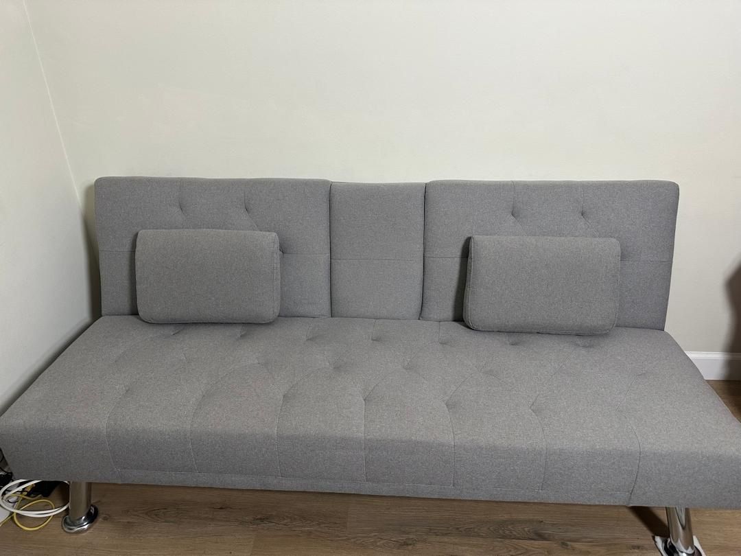 Convertible Futon Sofa Bed / Couch Compact