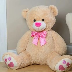 30"  Valentine Bear Plush 